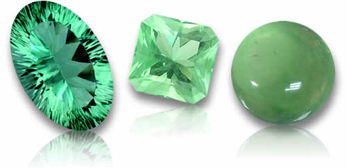 購入 緑の蛍石 宝石