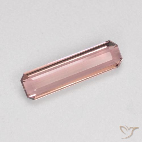 0.9 カラットのルース ピンク トルマリン宝石 | オクタゴンカット 
