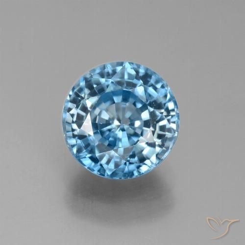 天然ブルージルコン2.78ct-